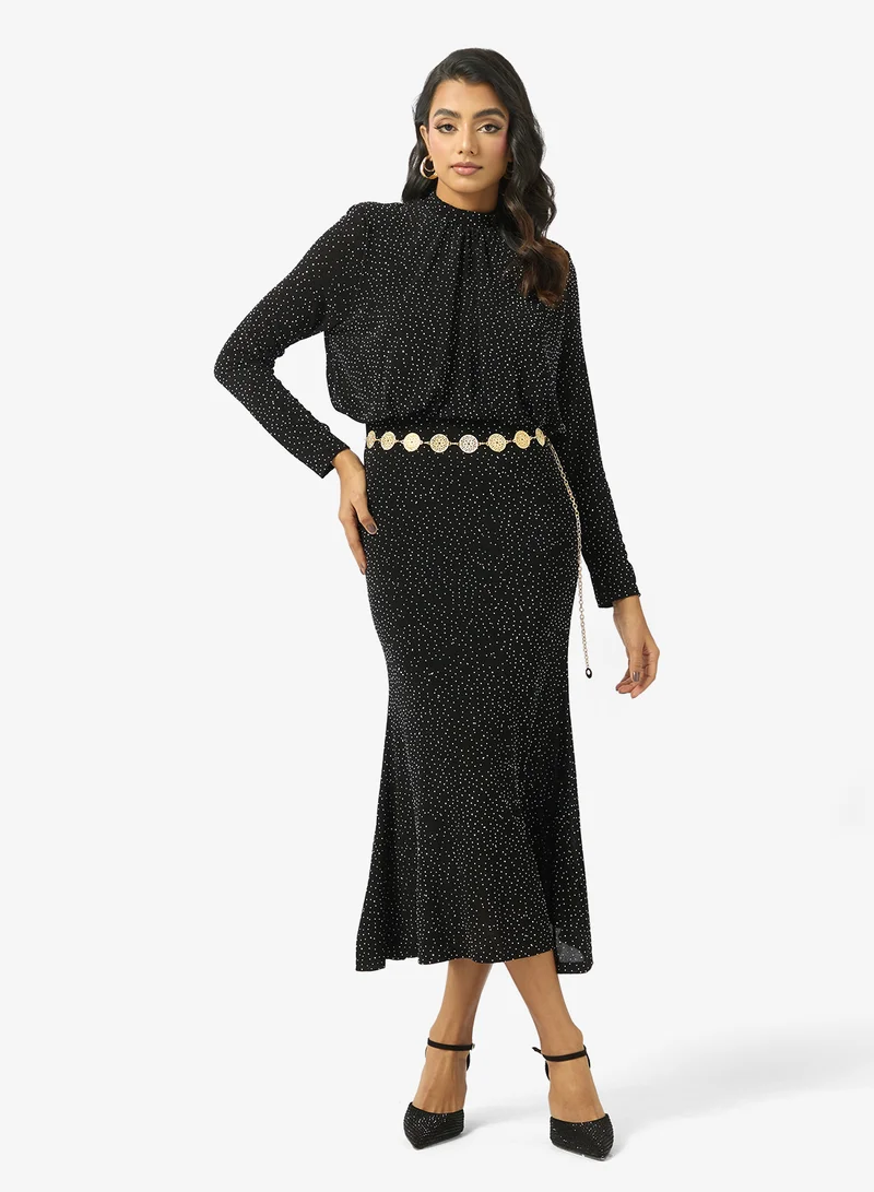 خزانة Polka Print Dress